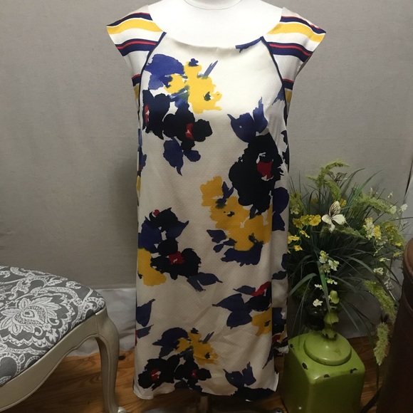 Jessica Simpson Floral Midi Dress 6 - Picture 1 of 8